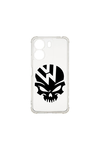 bestcase Αντικραδασμική θήκη πίσω για Xiaomi Redmi 13C, VW Skull, AS 1663