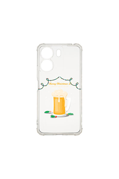 bestcase Carcasă spate antișoc pentru Xiaomi Redmi 13C, La mulți ani bere nou...