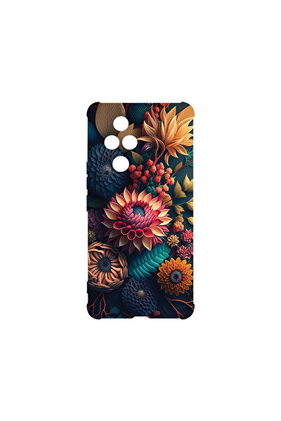 bestcase Carcasă spate antișoc pentru Honor 200 Pro, flori colorate, AS 1241