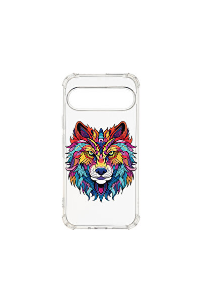 bestcase Carcasă spate antișoc pentru Google Pixel 9 Pro, Dream Colors - Wolf...