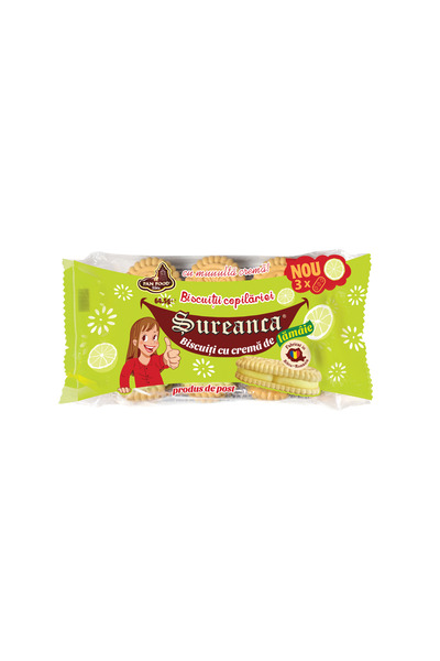 Pan Food Cutie-Biscuiti cu crema de lamaie Sureanca 64.5g
