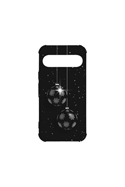 bestcase Carcasă spate antișoc pentru Google Pixel 9 Pro, Globuri de Crăciun,...