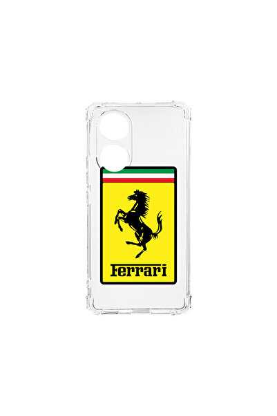 bestcase Carcasă spate antișoc pentru OPPO Reno 8T 4G, logo Ferrari, AS 1773