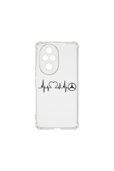 bestcase Carcasă spate antișoc pentru Honor 200 Pro, I Love Mercedes Benz, AS...