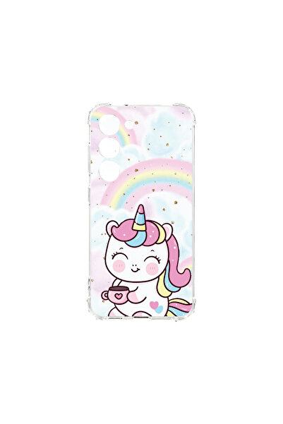 bestcase Carcasă spate antișoc pentru Samsung Galaxy S23 Plus, Little Unicorn...