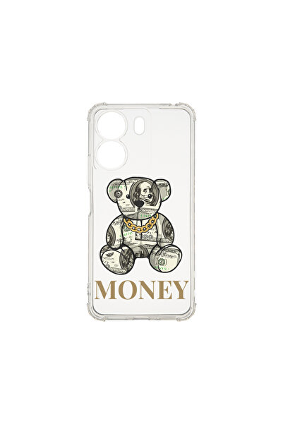 bestcase Carcasă spate antișoc pentru Xiaomi Redmi 13C, Teddy Bear Money, AS ...