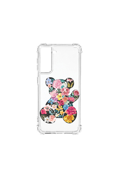 bestcase Carcasă spate antișoc pentru Samsung Galaxy S21, culoarea ursulețulu...
