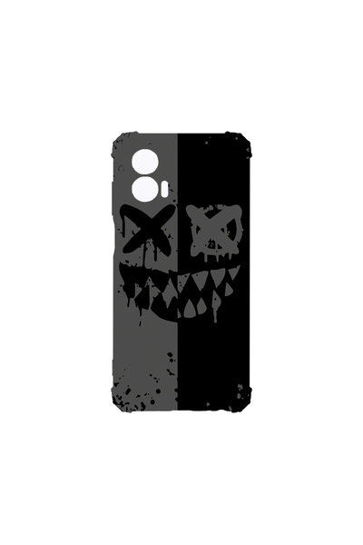 bestcase Carcasă spate antișoc pentru Motorola Edge 50 Fusion, Smiley, AS 1468