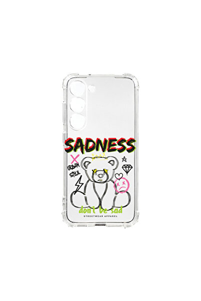 bestcase Carcasă spate antișoc pentru Samsung Galaxy S23, Teddy Bear Sadness,...