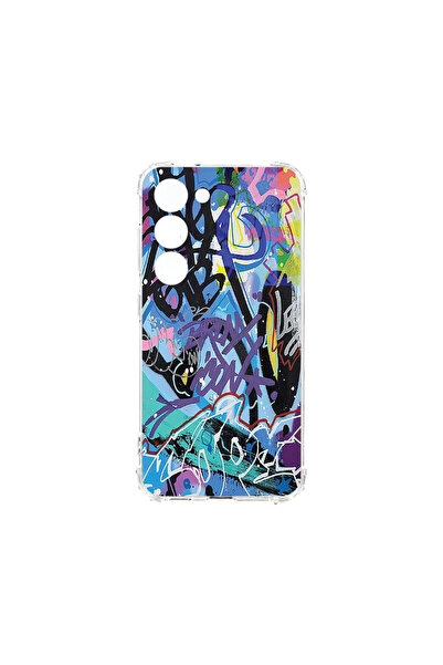 bestcase Carcasă spate antișoc pentru Samsung Galaxy S23, Graffiti, AS 1184