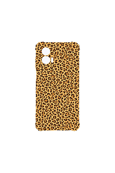 bestcase Carcasă spate antișoc pentru Motorola Edge 50 Fusion, model leopard,...