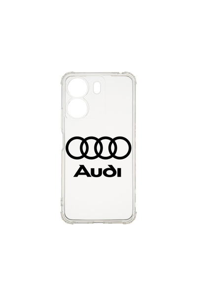 bestcase Αντικραδασμική θήκη πίσω για Xiaomi Redmi 13C, λογότυπο Audi, AS 1754