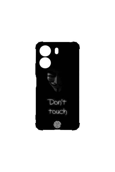 bestcase Αντικραδασμική θήκη πίσω μέρους για Xiaomi Redmi 13C, Μην αγγίζετε τ...