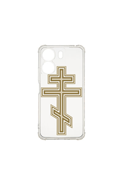 bestcase Carcasă spate antișoc pentru Xiaomi Redmi 13C, Classic Cross, AS 1791