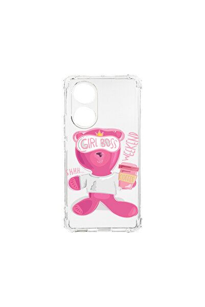 bestcase Carcasă spate antișoc pentru OPPO Reno 8T 4G, Teddy Bear - Gril Boss...