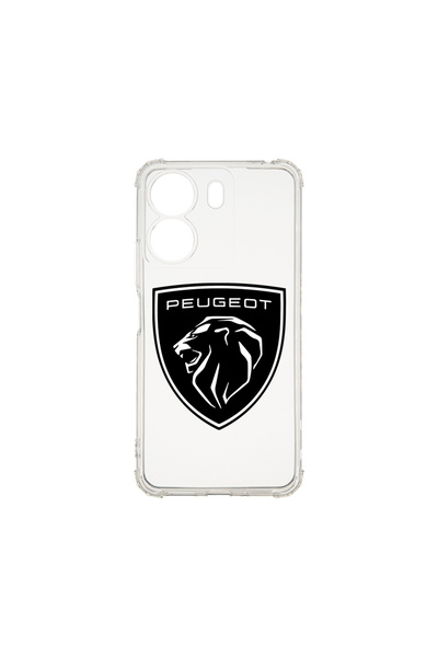 bestcase Carcasă spate antișoc pentru Xiaomi Redmi 13C, logo Peugeot, AS 1727