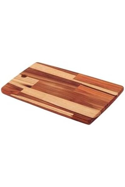 TRAMONTINA FSC Kitchen Rectangular Board in Teak Wood 13.4x9 inches