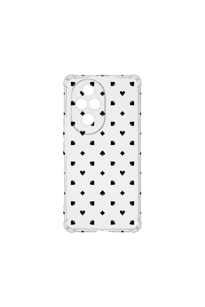 bestcase Carcasă spate antișoc pentru Honor 200 Pro, model simplu de poker, AS 1449