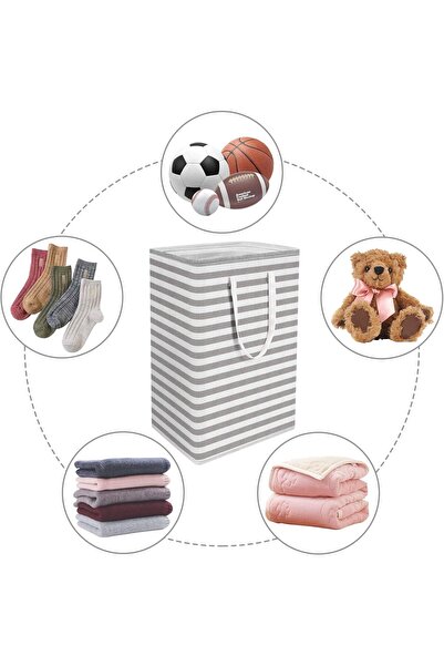 Yelajoy 2 Pack Laundry Hamper,75L Collapsible,with Easy Carry Handles,Waterproof,Storage for Toys Clothes