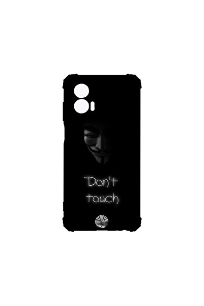 bestcase Carcasă spate antișoc pentru Motorola Edge 50 Fusion, Nu atinge tele...
