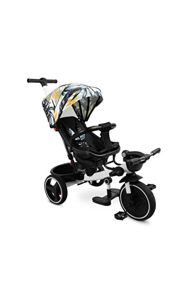 TOYZ Children's tricycle, Toyz, Dash, With reversible handle and seat, 3-5 years, Monstera