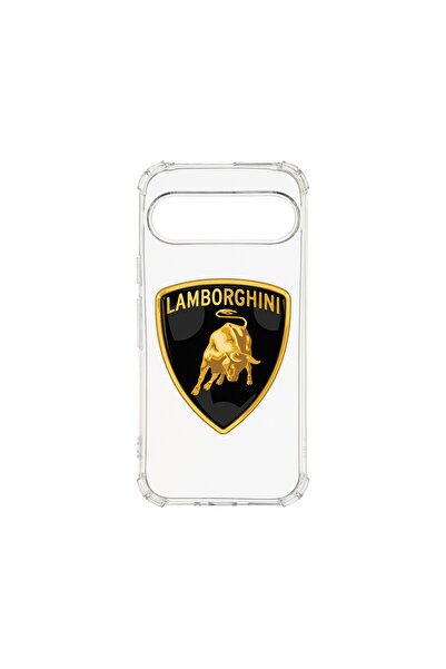 bestcase Carcasă spate antișoc pentru Google Pixel 9 Pro, logo Lamborghini, A...