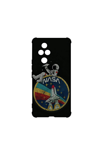 bestcase Carcasă spate antișoc pentru Honor 200 Pro, model Oldschool Nasa, AS...