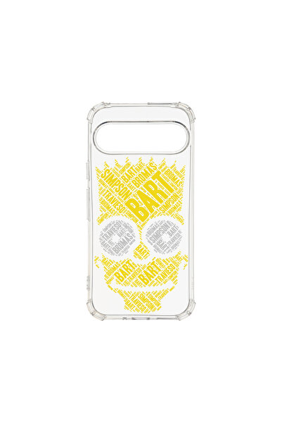 bestcase Carcasă spate antișoc pentru Google Pixel 9, caligrafie Bart Simpons...