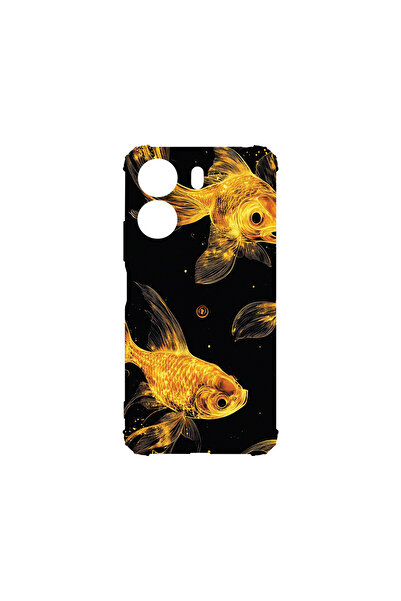 bestcase Carcasă spate antișoc pentru Xiaomi Redmi 13C, Gold Fishes, AS 1464