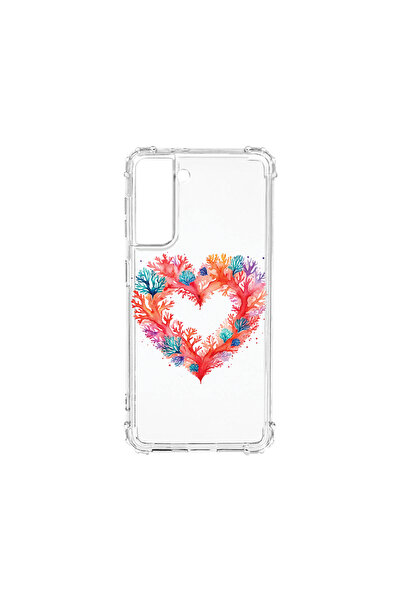 bestcase Carcasă spate antișoc pentru Samsung Galaxy S22 Plus, culoare Coral ...