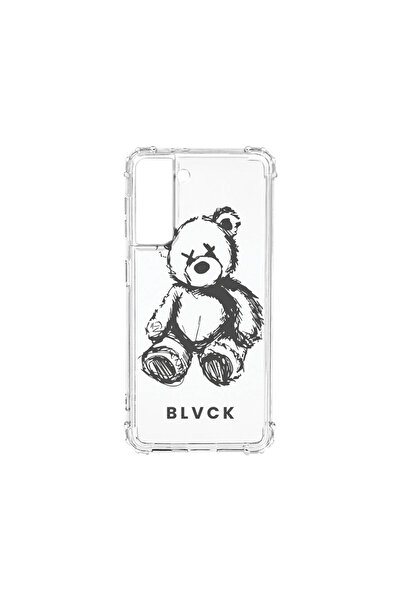 bestcase Carcasă spate antișoc pentru Samsung Galaxy S22, Teddy Bear Blvck, A...