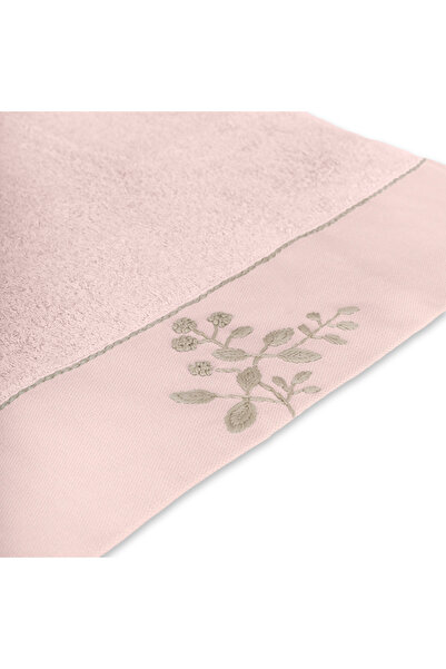 Altınbaşak Noble Bambu Nakışlı El Havlusu 50 x 90 Pudra