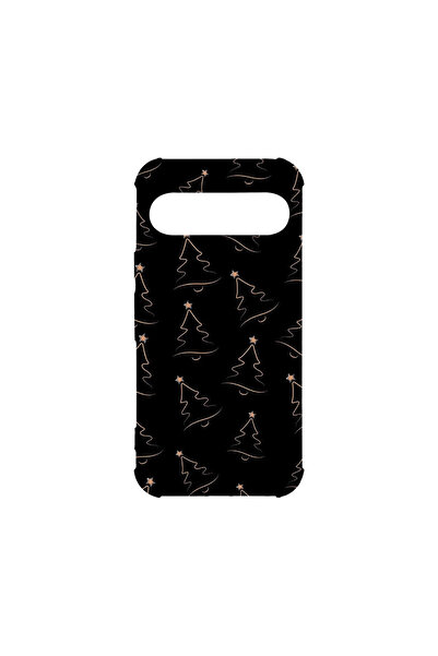 bestcase Carcasă spate antișoc pentru Google Pixel 9 Pro, Brad de Crăciun, AS...