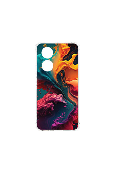 bestcase Carcasă spate antișoc pentru OPPO Reno 8T 4G, culori lichide, AS 1234