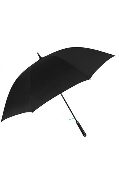Perletti Automatic Wind-Resistant Umbrella for Women, Perletti, Black