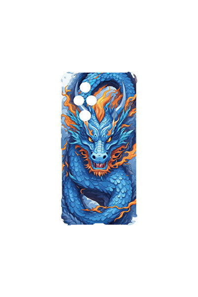 bestcase Carcasă spate antișoc pentru Honor 200 Pro, Blue Dragon, AS 1408