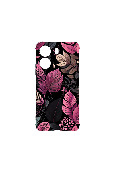 bestcase Αντικραδασμική θήκη πίσω μέρους για Xiaomi Redmi 13C, Φτερά τριαντάφ...