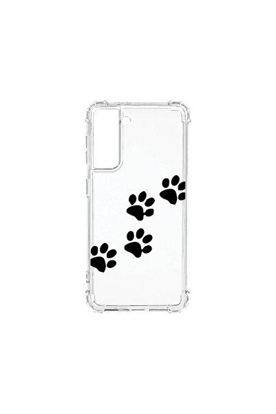 bestcase Αντικραδασμική θήκη πλάτης για Samsung Galaxy S22 Plus, Paw Prints, ...