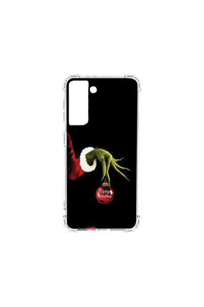 bestcase Carcasă spate antișoc pentru Samsung Galaxy S21, Grinch de Crăciun, ...