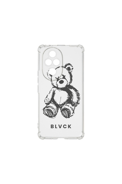 bestcase Carcasă spate antișoc pentru Honor 200 Pro, Teddy Bear negru, AS 1459