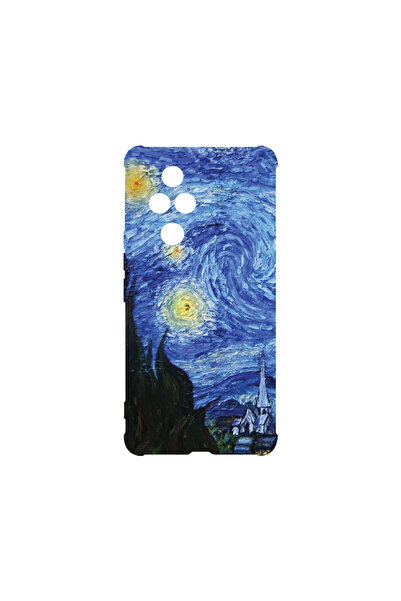 bestcase Carcasă spate antișoc pentru Honor 200 Pro, Van Gogh - Noapte înstel...