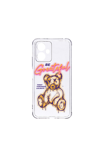 bestcase Carcasă spate antișoc pentru Motorola Moto G14, Teddy Bear - Be Grat...