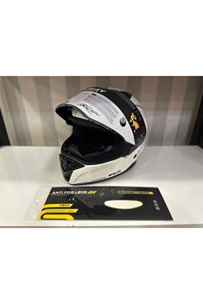 Sway Kask Sw 850 Whıte/silver Full Face