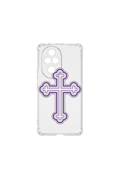 bestcase Carcasă spate antișoc pentru Honor 200 Pro, cruce mov, AS 1789