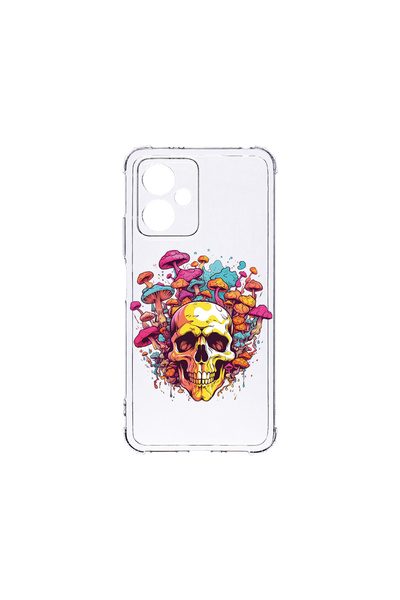 bestcase Carcasă spate antișoc pentru Motorola Moto G14, Dream Colors - Crani...