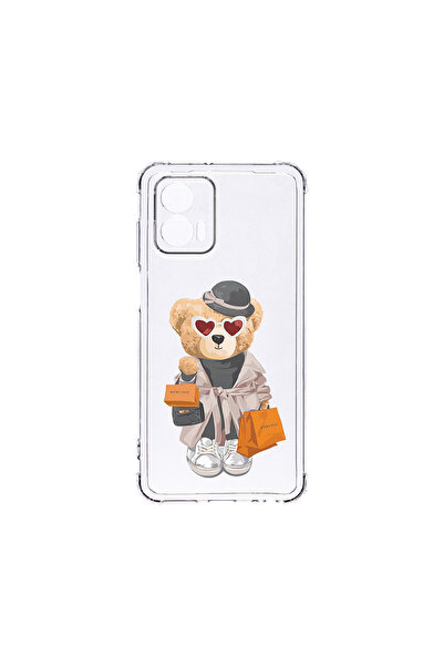bestcase Carcasă spate antișoc pentru Motorola Edge 50 Fusion, Teddy Bear Sho...