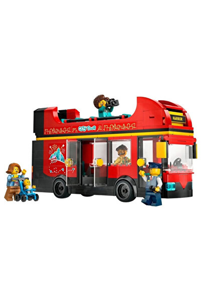 Belle Fusion لعبة بناء باي إف إس حافلة ريد ديكر السياحية 60407