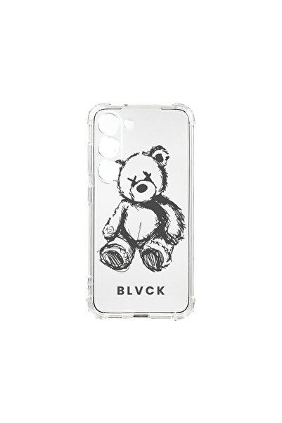 bestcase Carcasă spate antișoc pentru Samsung Galaxy S23, Teddy Bear Blvck, A...