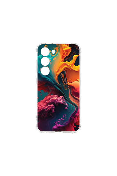 bestcase Carcasă spate antișoc pentru Samsung Galaxy S23 Plus, culori lichide...