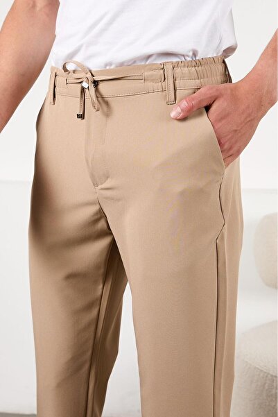 JACK CAPRİO Erkek Jogger Pantolon Likralı Yüksek Kaliteli Kumaş Renk Atmaz Tiftikleme Yapmaz Yeni Sezon Erkek
